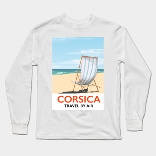 Corsica Travel By Air Long Sleeve T-Shirt